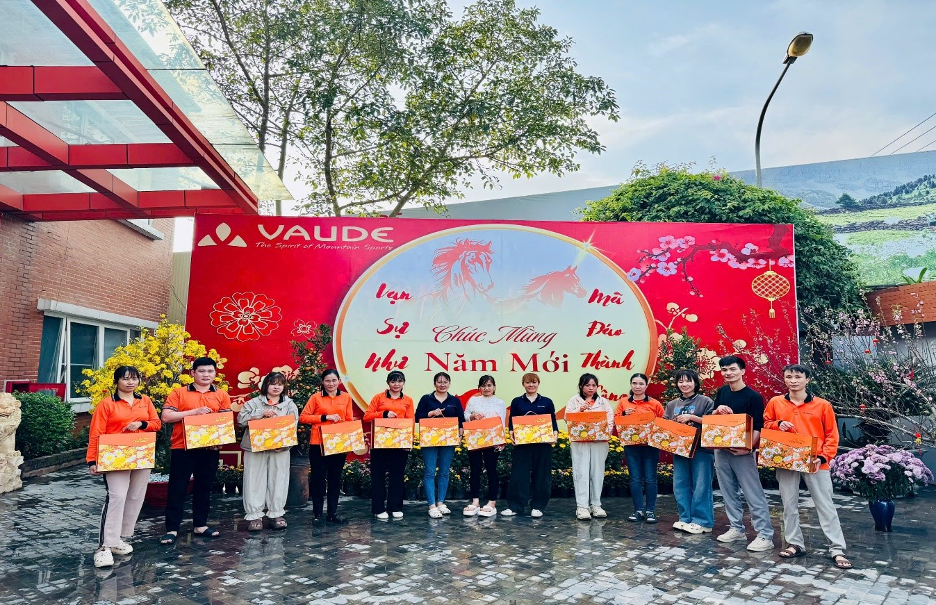 Vaude Việt Nam Tặng Quà Tết CBCNV năm 2026