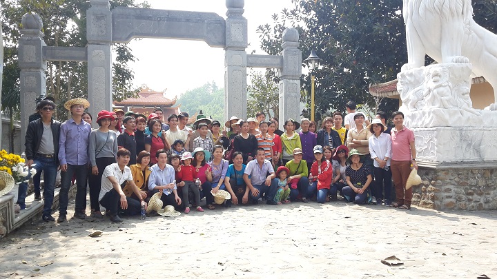 CBCNV Công ty TNHH Vaude Việt nam thăm quan Chùa Yên Tử
