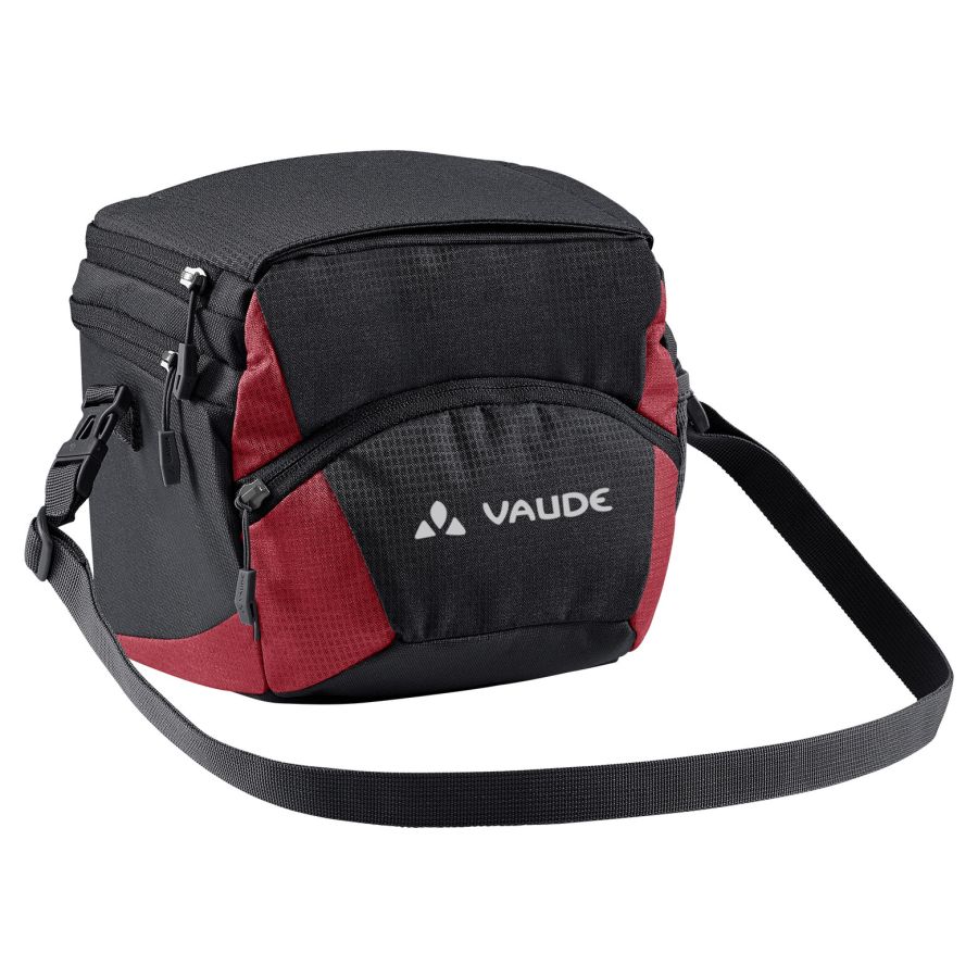 15326 OnTour Box M (KLICKfix ready)- BLACK-CARMINE
